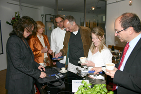 Vortrag CRM I  Diskussion an der Espresso Bar